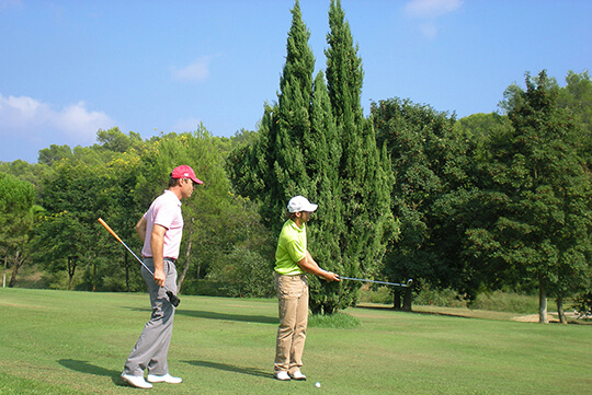 Cours pour créer de la confiance au golf 